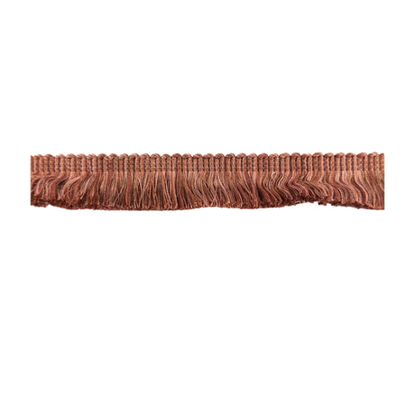 STOUT AMEL-6 AMELIA BRUSH FRINGE 6 SPICE Fabric - Eades Wallpaper & Fabric