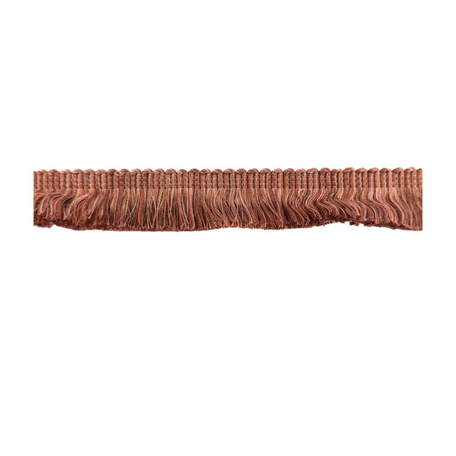 STOUT AMEL-6 AMELIA BRUSH FRINGE 6 SPICE Fabric - Eades Wallpaper & Fabric