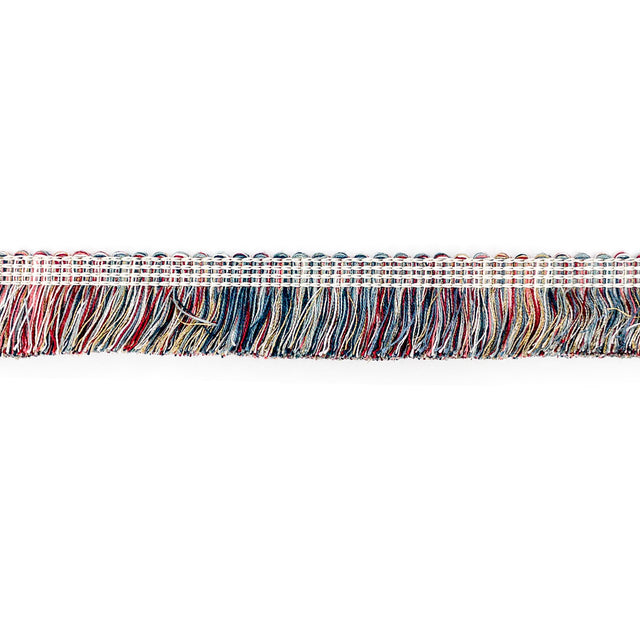 STOUT AMEL-9 AMELIA BRUSH FRINGE 9 JEWEL Fabric - Eades Wallpaper & Fabric
