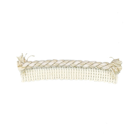 KRAVET COUTURE AMT10001.1.0 NOCI WHTE/GOLD TRIM - Eade's Wallpaper