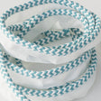 KRAVET COUTURE CAPRESE AMT10007.13.0 in TURQUOISE Fabric - A