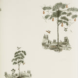 KRAVET COUTURE AMW10055.11.0 PEAR TREE GRAPHITE Wallpaper - Eade's Wallpaper