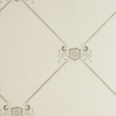 KRAVET COUTURE AMW10058.1.0 UNICORN WHITE Wallpaper - Eade's Wallpaper