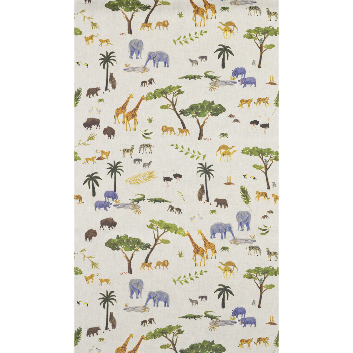 KRAVET COUTURE AMW10061.1610.0 ANIMAL MULTI Wallpaper - Eade's Wallpaper