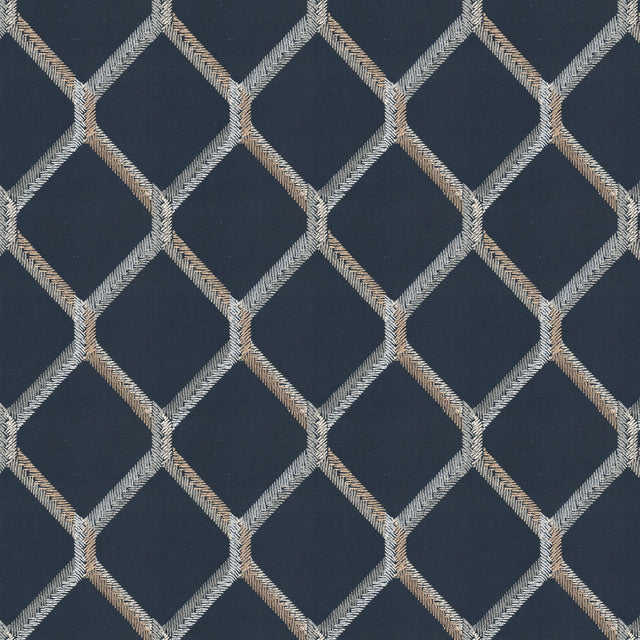 STOUT ANAL-2 ANALOG 2 BALTIC Fabric - Eades Wallpaper & Fabric