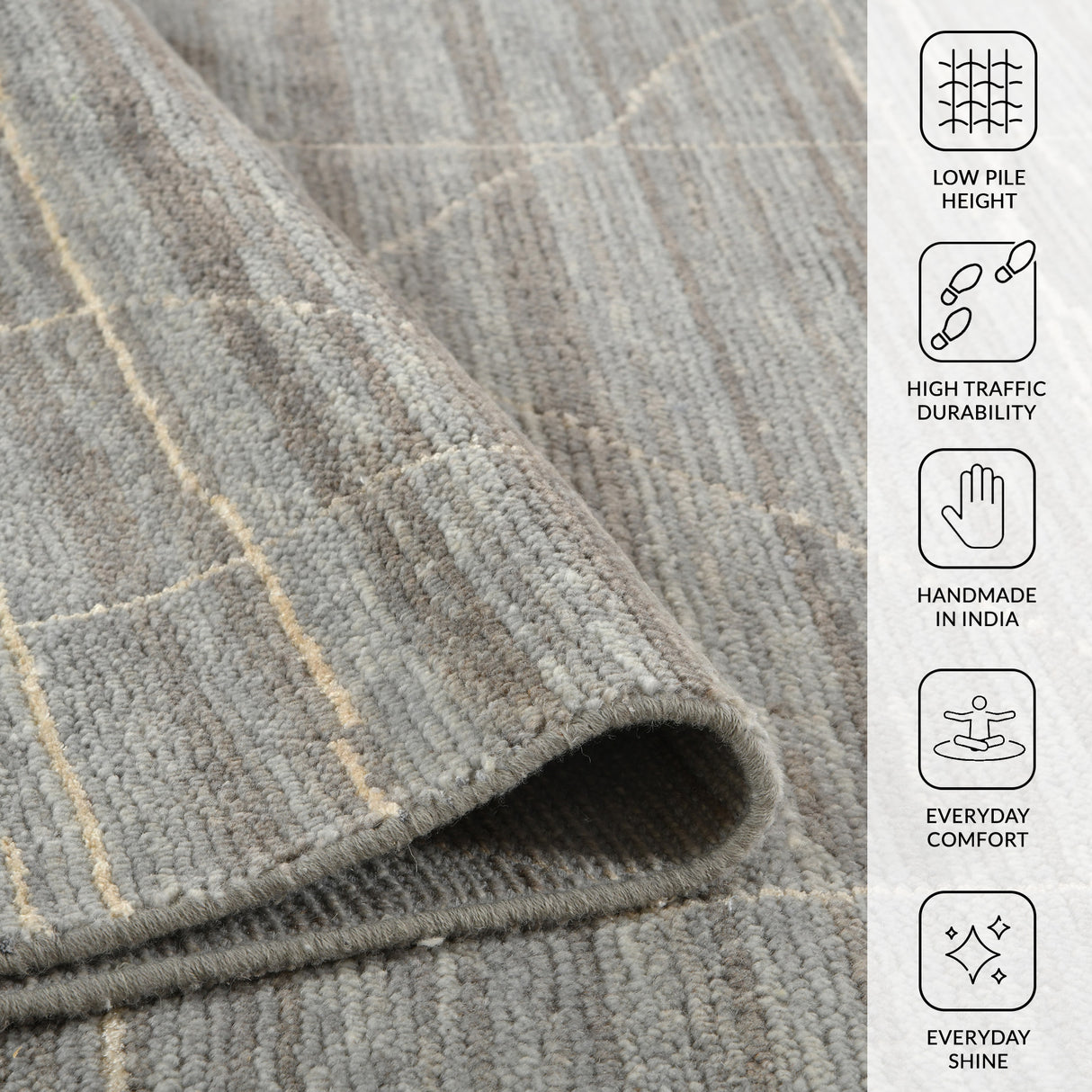 Amer Rugs ANN-3 Anna Modern Geometric Area Rug