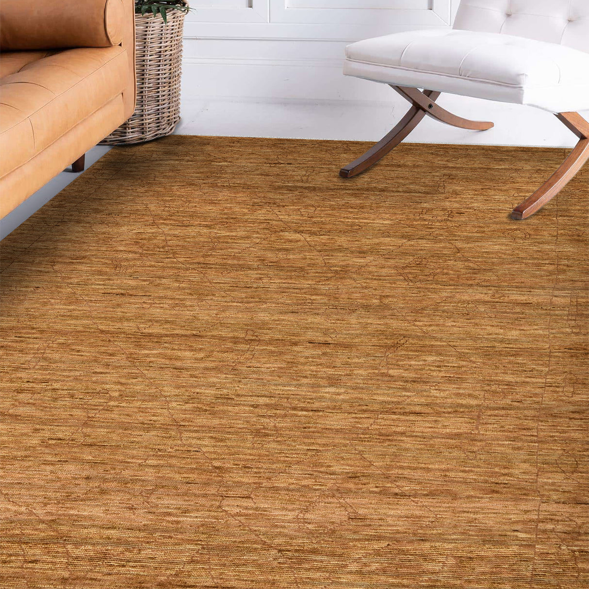 Amer Rugs ANN-7 Anna Modern Geometric /Orange Area Rug