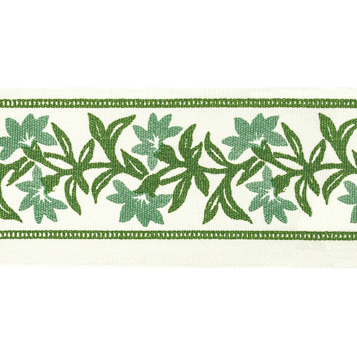 STOUT ANSO-1 ANSONIA TAPE 1 JUNGLE Fabric - Eades Wallpaper & Fabric