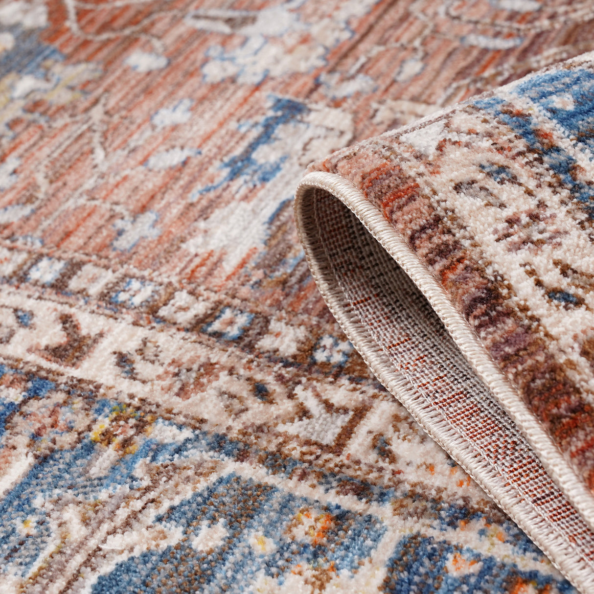 Amer Rugs ARC-3 Arcadia Oriental Design /Navy Area Rug