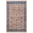 Amer Rugs ARC-4 Arcadia Oriental Design /Navy Runner Rug, 2'7" X 10' Area Rug