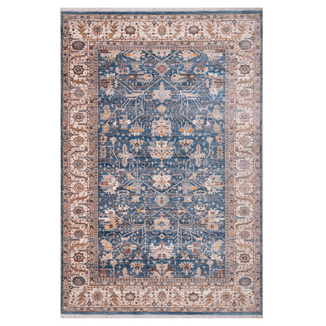 Amer Rugs ARC-5 Arcadia Oriental Design /Ivory Runner Rug, 2'7" X 10' Area Rug