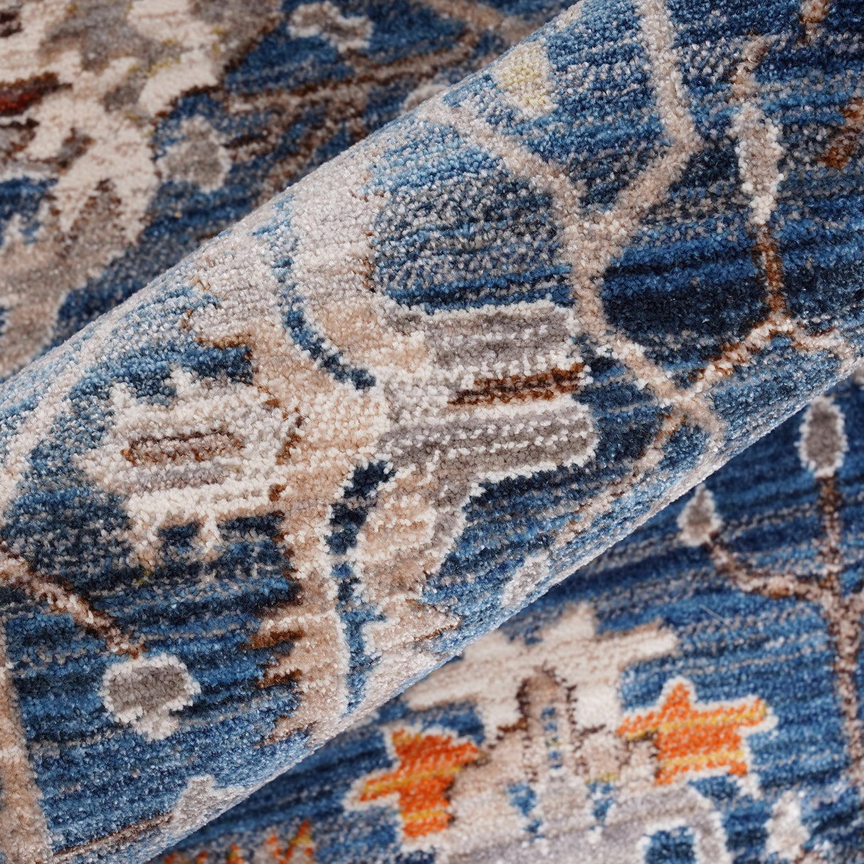 Amer Rugs ARC-5 Arcadia Oriental Design /Ivory Runner Rug, 2'7" X 10' Area Rug