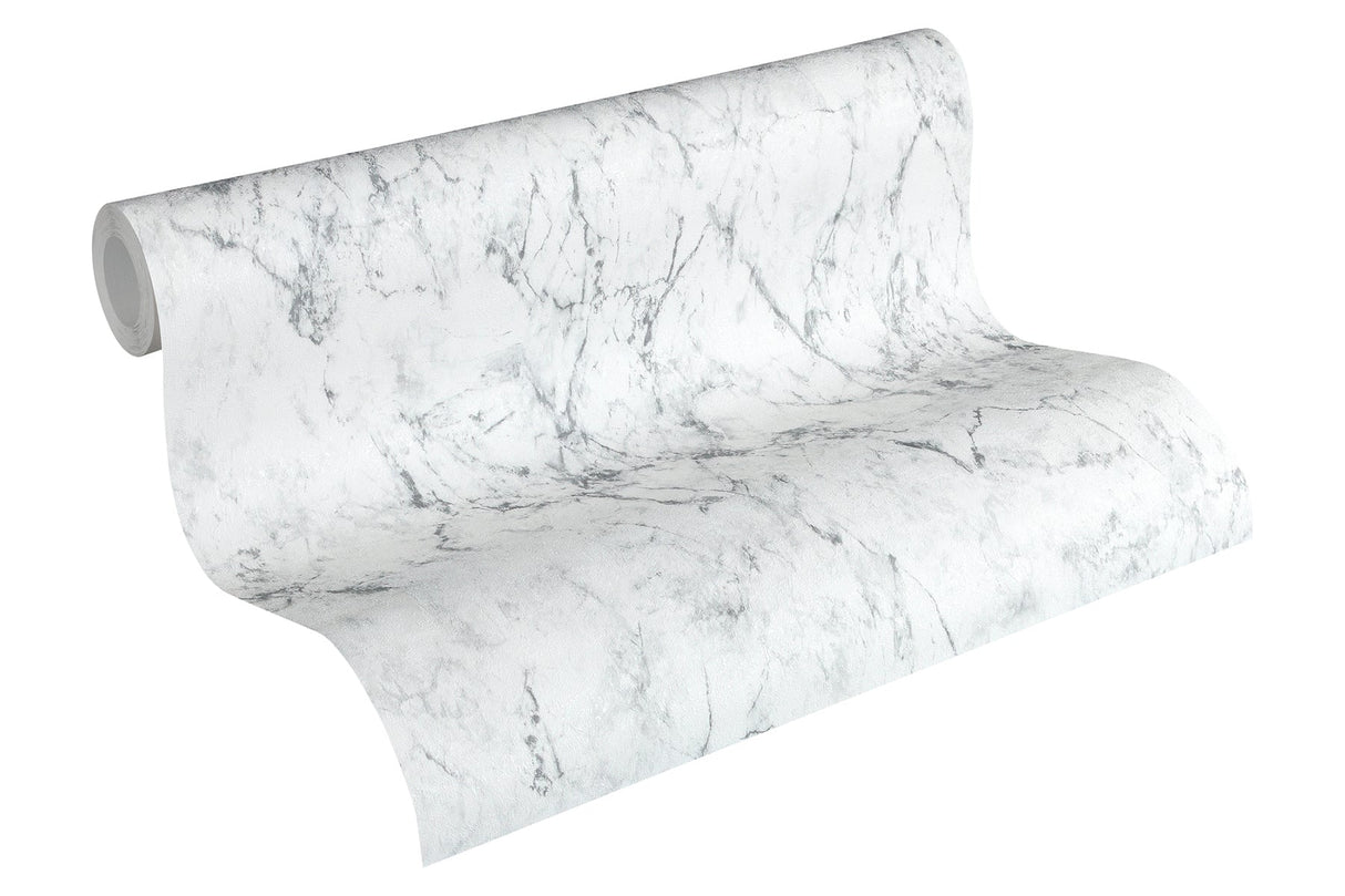 Eade’s Makrana Grey Marble Wallpaper Grey
