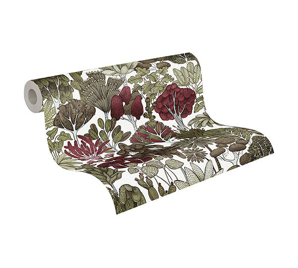 Eade’s Idris Green Forest Wallpaper Green