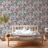 Eade’s Fenmore Light Blue Indian Safari Wallpaper Light Blue