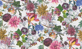Eade’s Althea White Flower Garden Wallpaper White