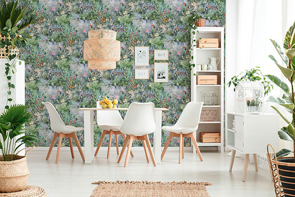 Eade’s Cordian Sky Blue Rainforest Landscape Wallpaper Sky B