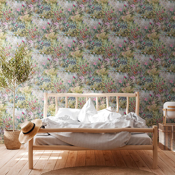 Eade’s Cordian Light Yellow Rainforest Landscape Wallpaper L