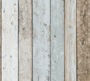 Eade’s Chapin Blue Beachwood Wallpaper Blue