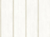 A-Street Prints AST4078 Upstate Beadboard Aged White Wood Wallpaper