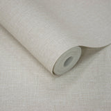 Galerie Atmosphere Textile Plain Beige Wallpaper AT1002