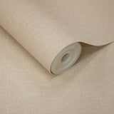 Galerie Atmosphere Textile Plain Beige Wallpaper AT1007