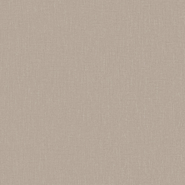Galerie Atmosphere Textile Plain Brown Wallpaper AT1013