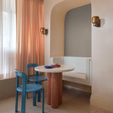Galerie Atmosphere Textile Plain Brown Wallpaper AT1013