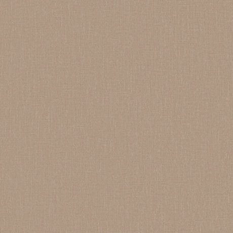 Galerie Atmosphere Textile Plain Brown Wallpaper AT1014
