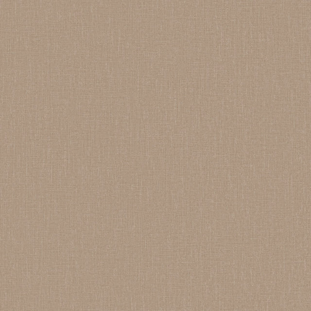 Galerie Atmosphere Textile Plain Brown Wallpaper AT1014