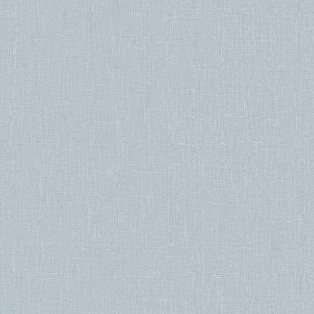 Galerie Atmosphere Textile Plain Blue Wallpaper AT1023