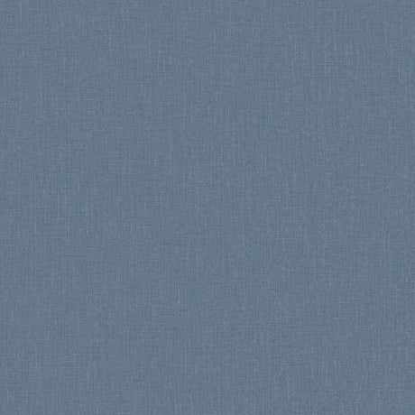 Galerie Atmosphere Textile Plain Blue Wallpaper AT1024