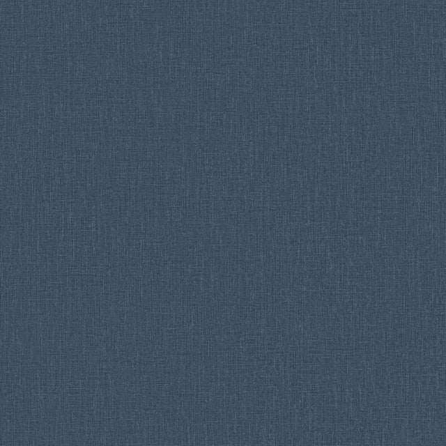Galerie Atmosphere Textile Plain Blue Wallpaper AT1025