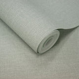 Galerie Atmosphere Textile Plain Blue Wallpaper AT1027