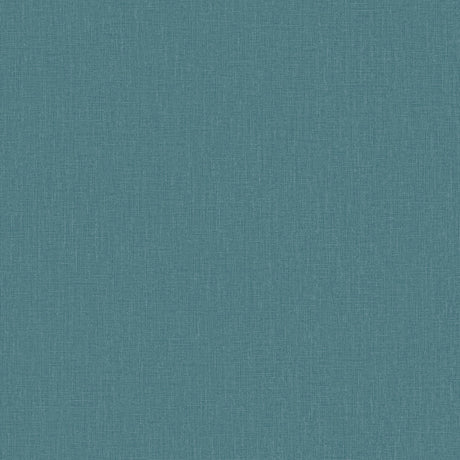 Galerie Atmosphere Textile Plain Blue Wallpaper AT1030