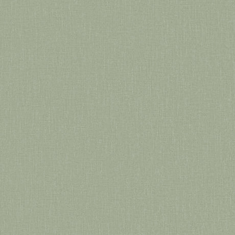 Galerie Atmosphere Textile Plain Green Wallpaper AT1031