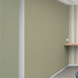 Galerie Atmosphere Textile Plain Green Wallpaper AT1031