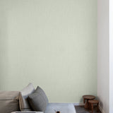 Galerie Atmosphere Textile Plain Green Wallpaper AT1032