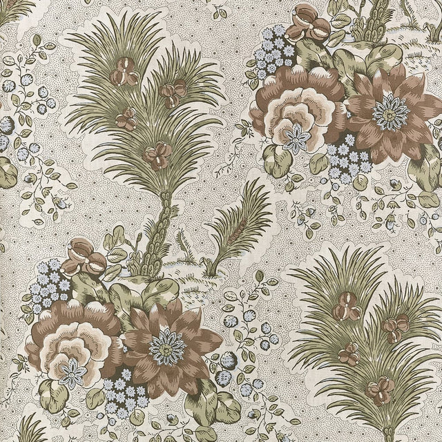 Anna French DREXEL HILL AT10714 in Brown Wallpaper - CLERMON