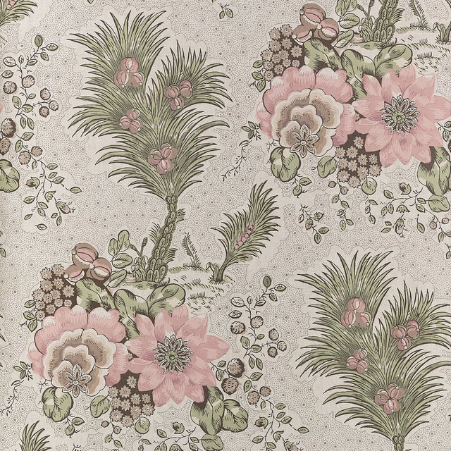 Anna French DREXEL HILL AT10715 in Blush Wallpaper - CLERMON