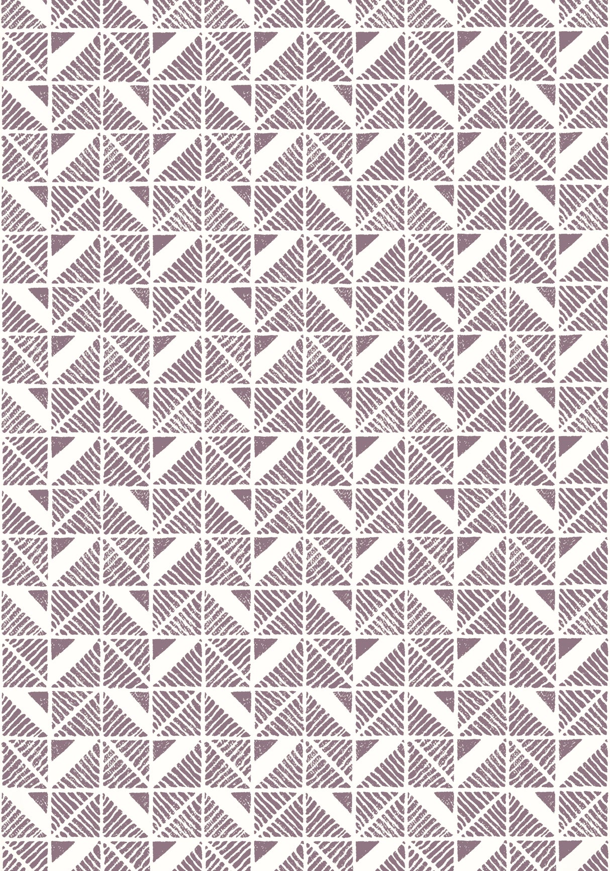 Anna French AT23116 BLOOMSBURY SQUARE Plum Wallpaper