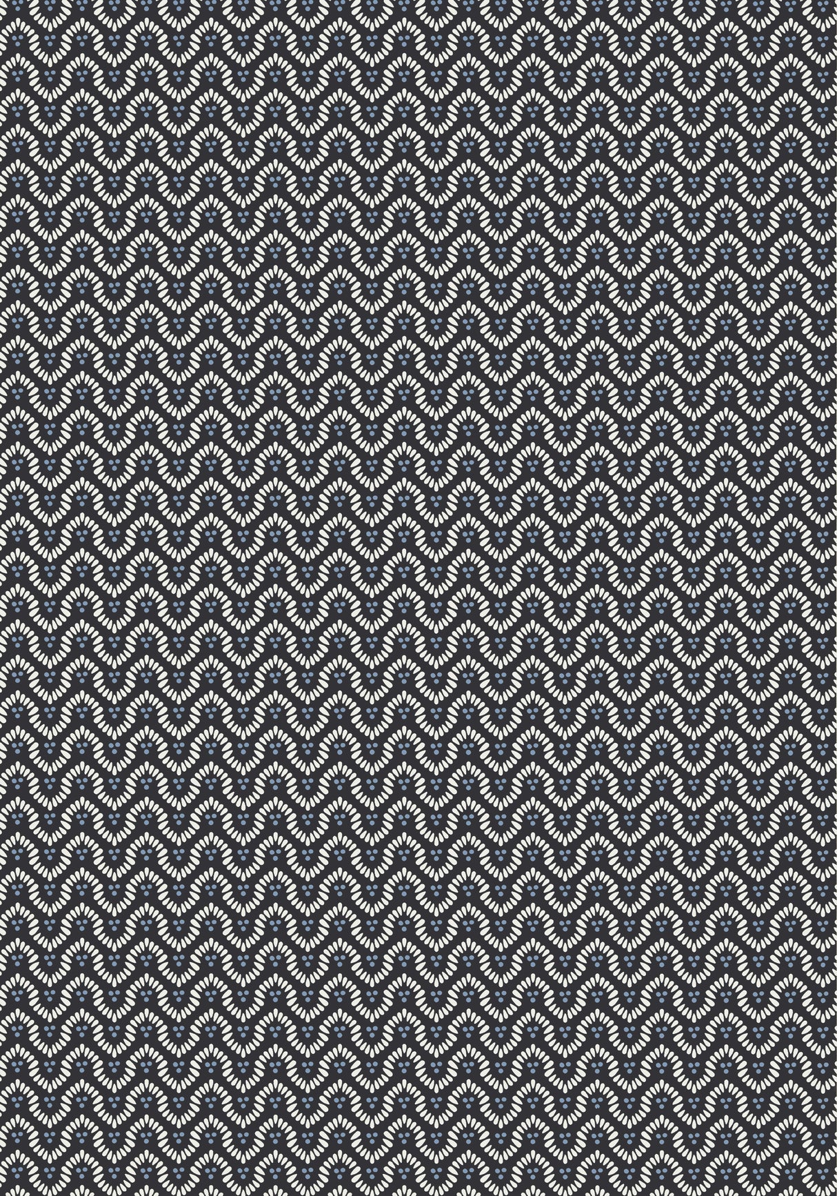 Anna French AT23150 WYNFORD Black Wallpaper