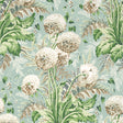 Anna French AT24536 DAHLIA Neutral on Robin's Egg - Eade's Wallpaper