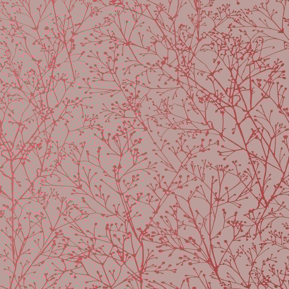 Anna French AT34123 ZOLA Pink on Grey Wallpaper