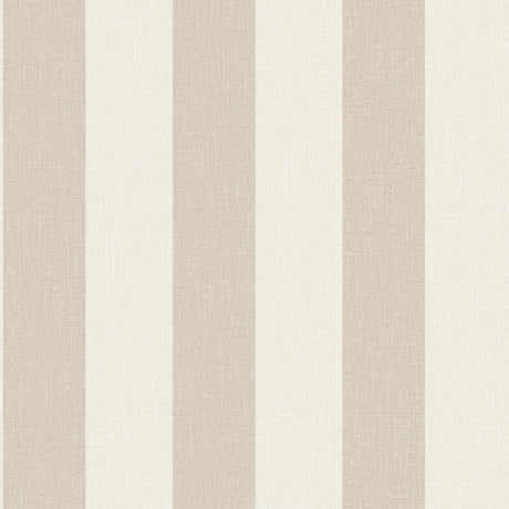 Galerie Atmosphere Regular stripes Beige Wallpaper AT4005