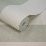 Galerie Atmosphere Regular stripes Green Wallpaper AT4032
