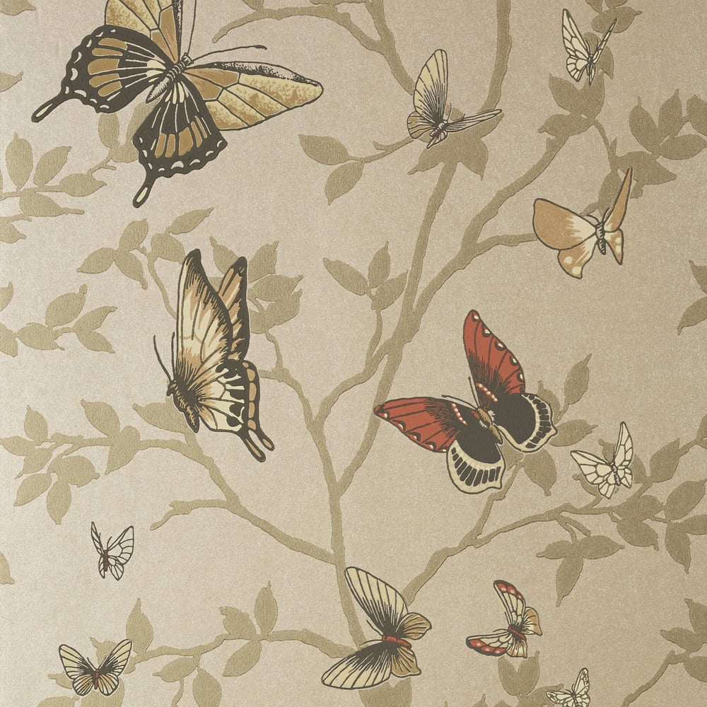 Anna French AT6024 SERAPHINA Metallic Champagne Wallpaper