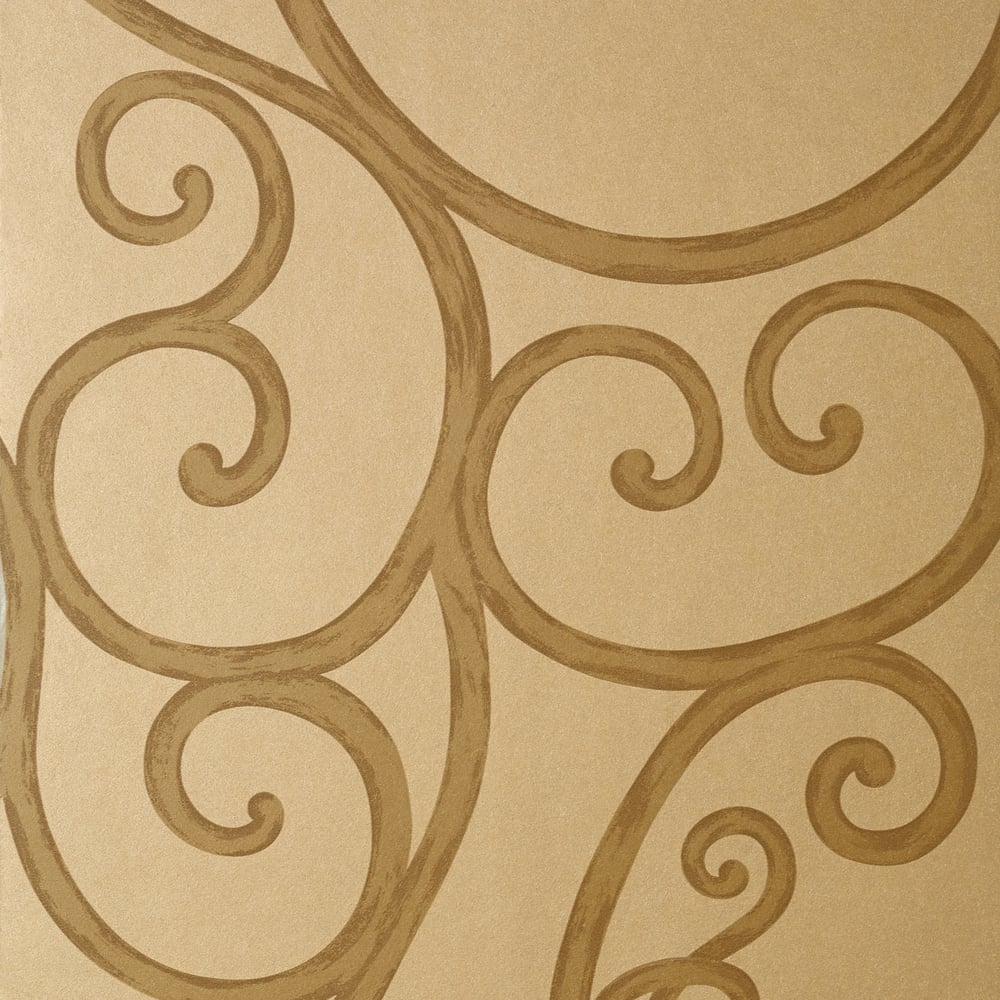 Anna French AT6053 PALACE GATE Metallic Gold Wallpaper