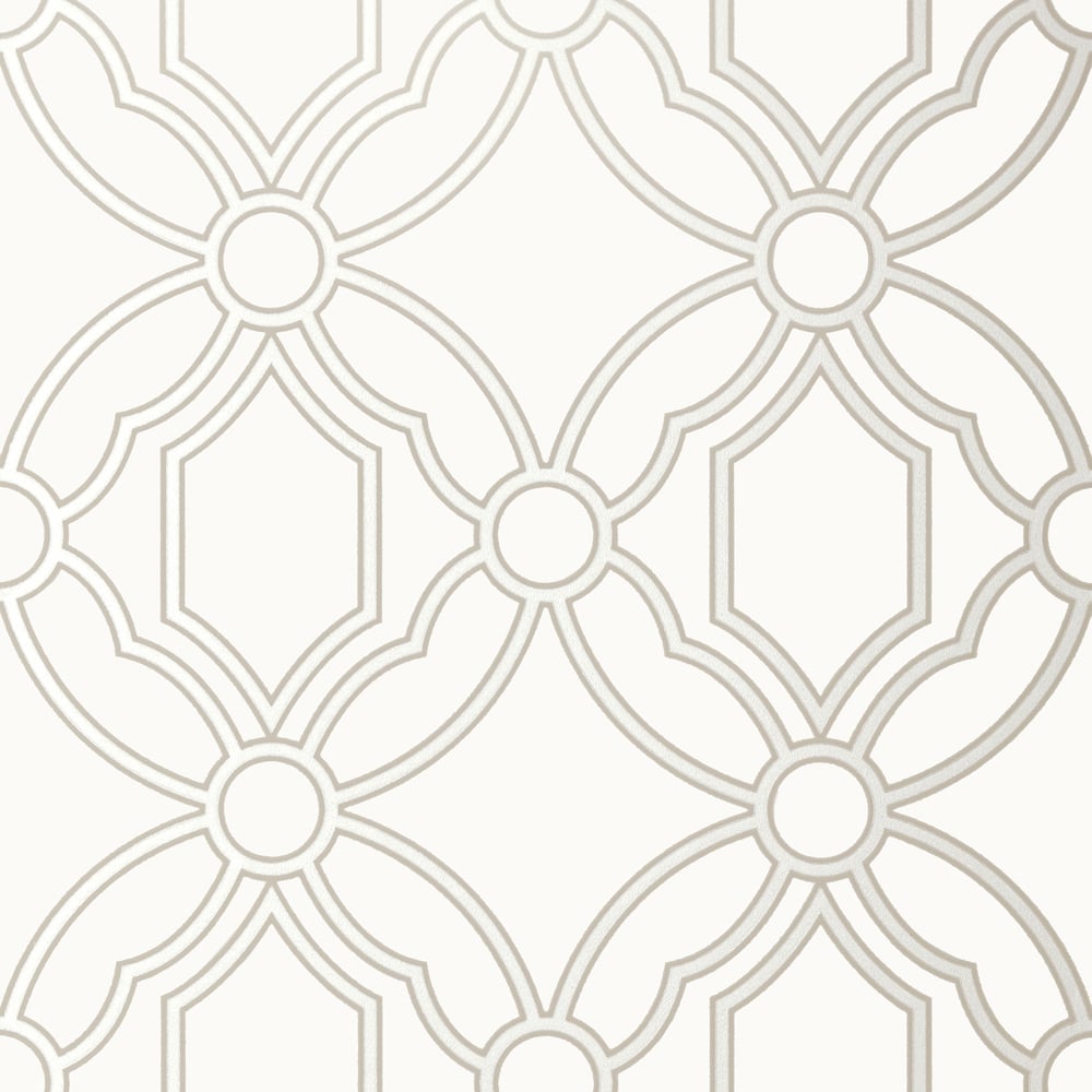 Anna French AT6122 ROSCOE Pearl Wallpaper