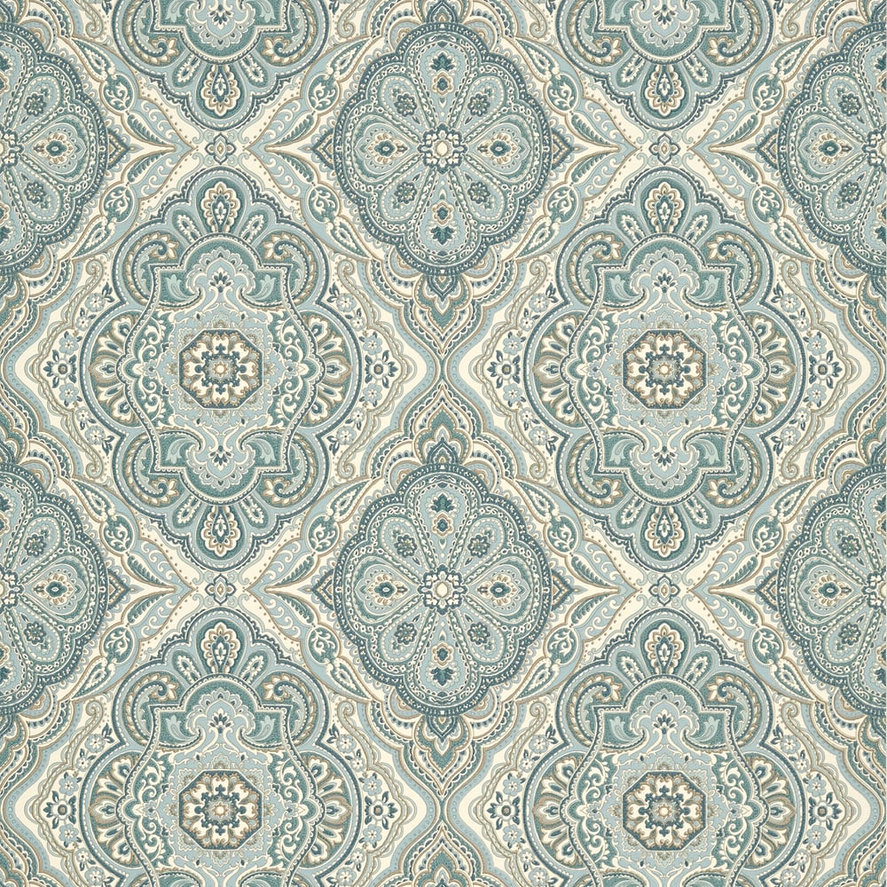 Anna French AT6144 STERLING Aqua Wallpaper
